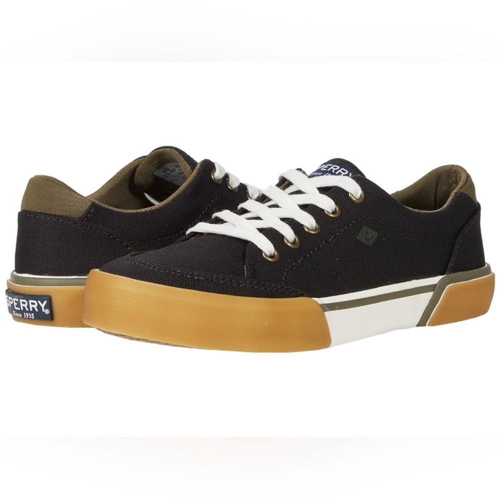 NWT! Boy's Sperry Harbor Tide Washable Sneakers. Size 13